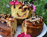 Foto del paso 7 de la receta: Rosca rellena de membrillo y pasas de uva🧉