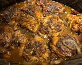 A picture of step 7 of Crockpot Cranberry Orange Chicken.