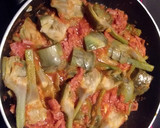 Foto del paso 3 de la receta: Alcachofas con jamón