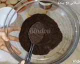 صورة لخطوة 7 من وصفة حلوة القطيفة او الكاشمير بنكهة الكرامال