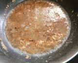 A picture of step 2 of Panee rMakhana, grapes raita, rajgiri halwa and farari bhakhri.