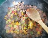 Foto del paso 4 de la receta: Mostaccioli con salsa blanca y carne