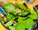 Hình bước làm 2 của món 💚 Salad Lá & Hoa Sen Cạn