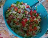 صورة لخطوة 1 من وصفة سلطة خضار 🥗 على طريقة ام زوجي الغالية ❤️💞