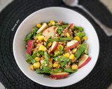 Foto del paso 6 de la receta: Ensalada de lentejas con manzana, espinacas y maíz
