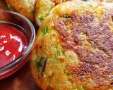A picture of step 3 of Broccoli cutlets.