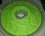 Foto langkah ke 7 dari resep Bolu kukus pandan (simple) asli lembut bgt dan tidak seret.