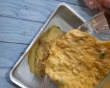 A picture of step 4 of Eggless Fruit Cake Without Oven.