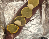 Foto del paso 3 de la receta: Solomillo de cerdo al limón y salsa de setas (en freidora de aire)