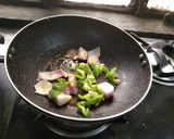 A picture of step 3 of Carrot manchurian.