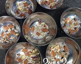 A picture of step 1 of Sohan Halwa.