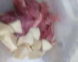 Foto del paso 3 de la receta: Arroz de coco con carne guisada y croquetas de plátano