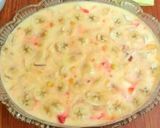 A picture of step 4 of Fruit custard.