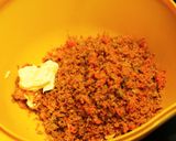 A picture of step 3 of Patty Quickie with Carrot & Beef.