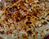 A picture of step 4 of Rajsthani khoba roti.