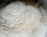 A picture of step 1 of Naan.