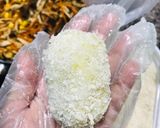 Hình bước làm 5 của món Gà bó xôi mini