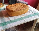 A picture of step 4 of Quick XXL Bread in Pyrex 😍😘💥💥👍👍.
