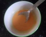 A picture of step 1 of Mango litchi custard.