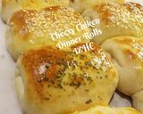 A picture of step 3 of 🥟Cheesy Chicken Dinner Rolls🥟.
