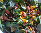 Foto del paso 6 de la receta: Ensalada de espinacas con tocino