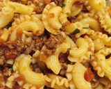 Hình bước làm 5 của món Pasta sốt bò bằm