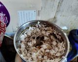 A picture of step 2 of Coconut Paneer.