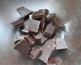 Une image de l'étape 1 de Moelleux chocolat crème de marron.