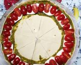 Une image de l'étape 2 de 👑Couronne feuilletée Tomate Pesto Mozza.