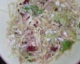 A picture of step 4 of Cabbage Beet and Raddish Salad.
