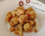 Foto langkah ke 7 dari resep Kembang Kol Pedas Manis Madu.