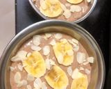 Hình bước làm 4 của món Bánh chuối cacao hạnh nhân 🥧🍌