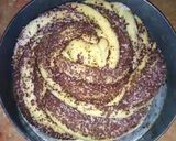 A picture of step 7 of Chocolate pawri (donut bread).