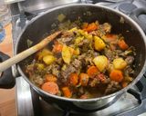 Une image de l'étape 28 de Mijoté de bœuf aux légumes et épices.