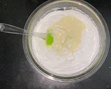 A picture of step 5 of Rose Mango Cake.