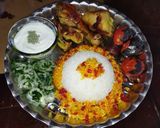 عکس مرحله 3 از دستور زرشک پلو با مرغ بریانی 😋
