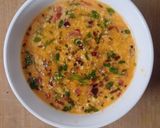 A picture of step 4 of Dahi tadka.