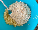Foto del paso 2 de la receta: Galletas saludables de avena, plátano y manzana