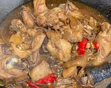 Foto langkah ke 4 dari resep Taiwanese 3 cup chicken (san bei ji).