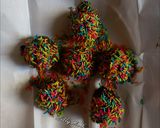 A picture of step 9 of Chickpea chocolate laddoos.