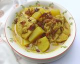 Foto langkah ke 6 dari resep Opor Ayam Kentang.