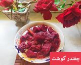 A picture of step 8 of Beetroot mutton curry/chukandar gosht !.