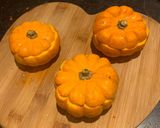A picture of step 1 of THAI PUMPKIN CUSTARD (สังขยาฟักทอง).