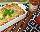 Foto del paso 5 de la receta: Canelones vegetarianos con soja y pesto rojo