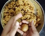 चाचनीके सूजी बेसन लड्डू रेसिपी चरण 8 फोटो