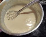 A picture of step 4 of No-Bake Cheesecake with Almond Cream.
