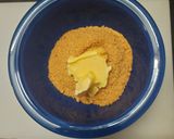 A picture of step 1 of No Bake Chocolate Tarts.