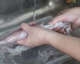 A picture of step 1 of Juicy Grilled Stuffed Squid.