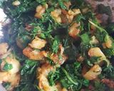 A picture of step 5 of Aloo methi.
