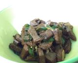 Foto langkah ke 5 dari resep Sate Goreng cabai hijau.